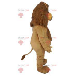 Mascote do leão gigante. Mascote felino - Redbrokoly.com