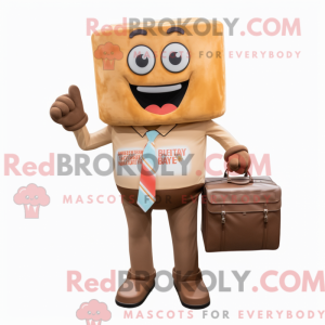 Tan Candy Box maskot...