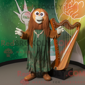 Rust Celtic Harpe maskot...