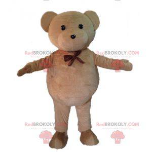 Braunes Teddybär-Maskottchen. Teddybär Maskottchen -