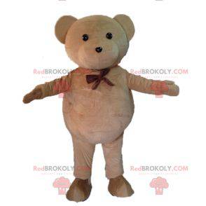 Brun bamse maskot. Bamse maskot - Redbrokoly.com