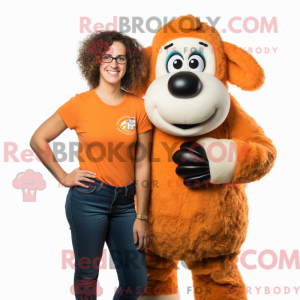 Costume mascotte de mouton...
