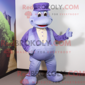 Lavender Anaconda mascot...