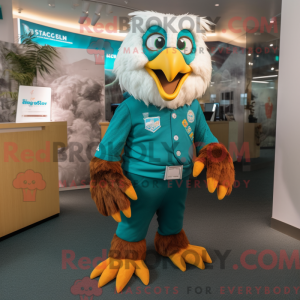 Disfraz de mascota Teal...