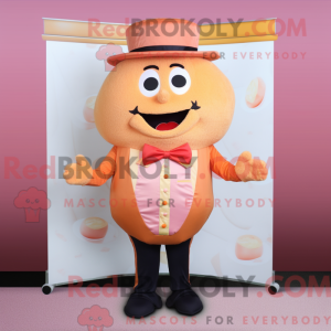 Peach Burgers Maskottchen...