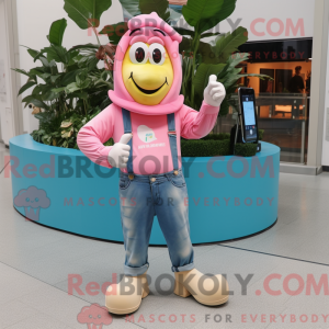 Rosa bamaskotkostyme kledd...