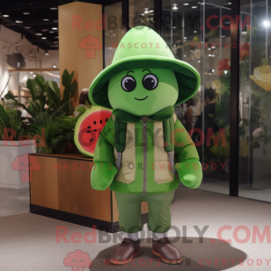 Olive Watermelon mascot...