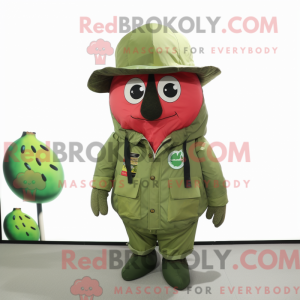 Olive Watermelon mascot...
