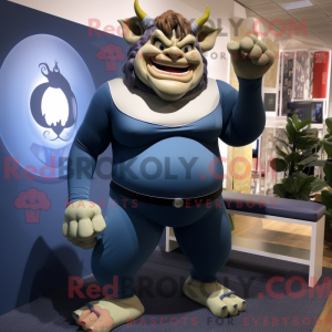 Maskotdraktfigura Navy Ogre...