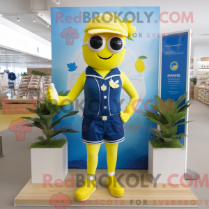 Costume mascotte de citron...