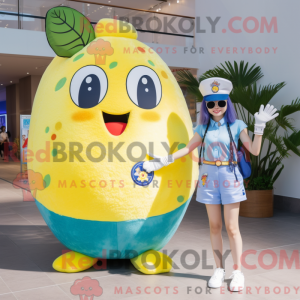 Costume mascotte de citron...