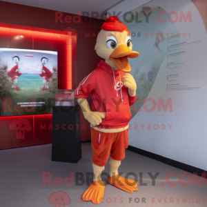 Disfraz de mascota de Red...
