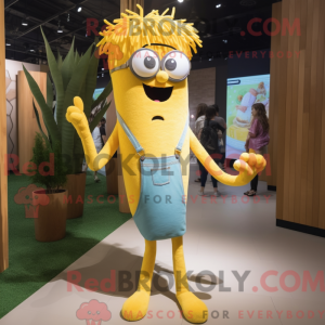 Yellow Spaghetti mascot...