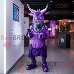 Disfraz de mascota cebú...