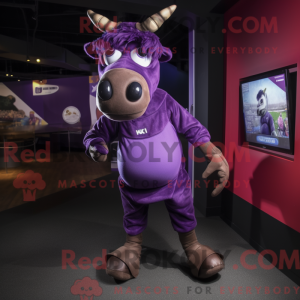 Disfraz de mascota cebú...
