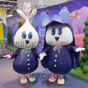 Navy Onion maskot kostume...
