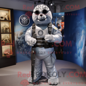 Disfraz de mascota Silver...