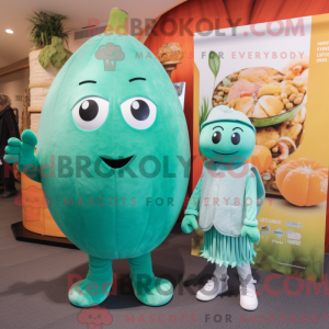 Disfraz de mascota de melón...