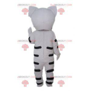 Mascote do lince leopardo branco. Mascote chita - Redbrokoly.com