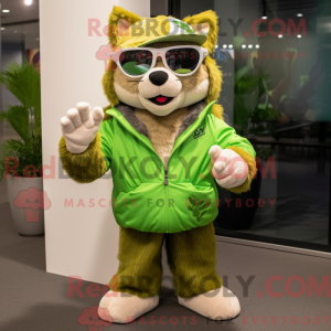 Costume mascotte de Bobcat...