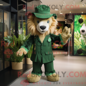 Costume de mascotte de lion...