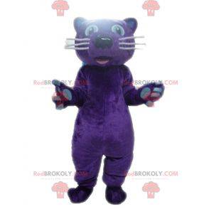 Purple panther tiger mascot - Redbrokoly.com