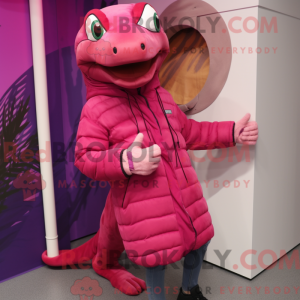 Disfraz de mascota Magenta...