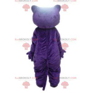 Mascotte della tigre pantera viola - Redbrokoly.com