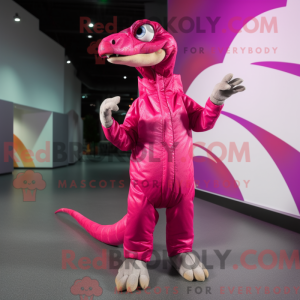 Disfraz de mascota Magenta...