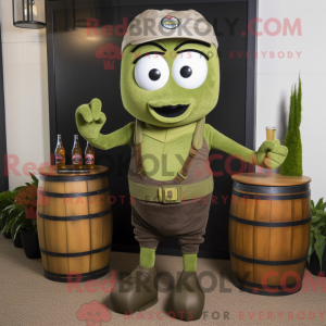 Olive Green Beer...