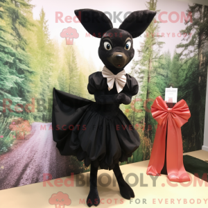 Black Roe Deer mascot...