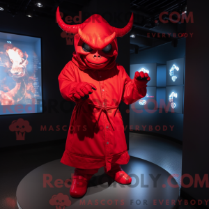 Duivel mascotte kostuum...