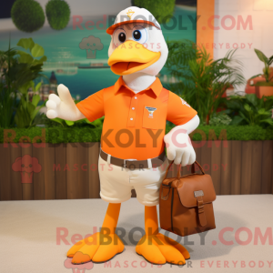 Costume mascotte de Mouette...