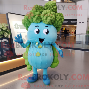 Disfraz de mascota Sky Blue...