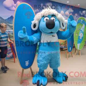 Disfraz de mascota Sky Blue...