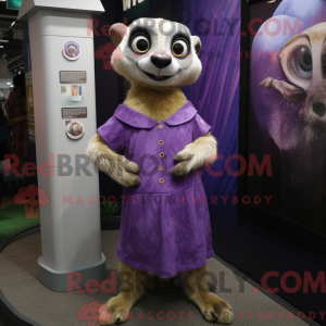 Lila Erdmännchen...