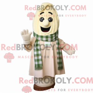 Cream Cucumber maskot...