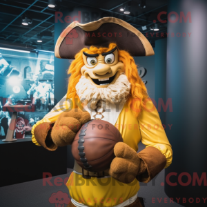 Disfraz de mascota pirata...