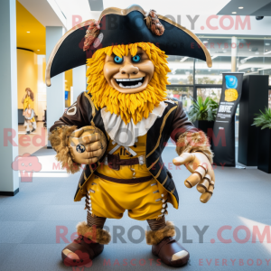 Disfraz de mascota pirata...