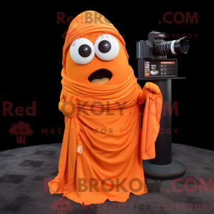 Postava maskota Orange...