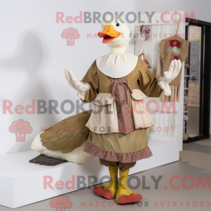 Máscara de Pato Tan Muscovy...