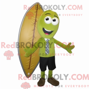 Olive Maskotdraktfigure do...