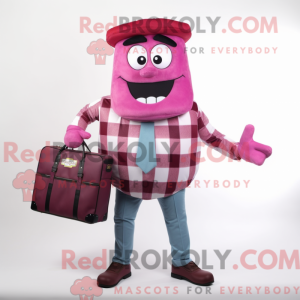 Disfraz de mascota Magenta...