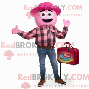 Disfraz de mascota Magenta...