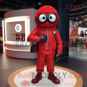 Maskotdraktfigur Red...