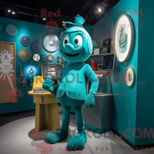 Uma figura de máscara de...