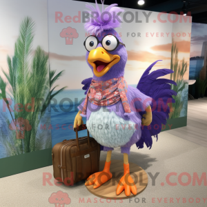 Lavender Rooster mascotte...