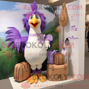 Lavender Rooster mascotte...