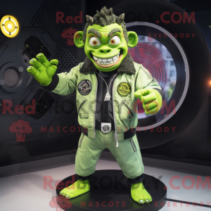 Lime Green Frankenstein...