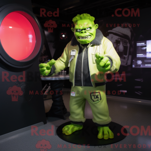 Lime Green Frankenstein...